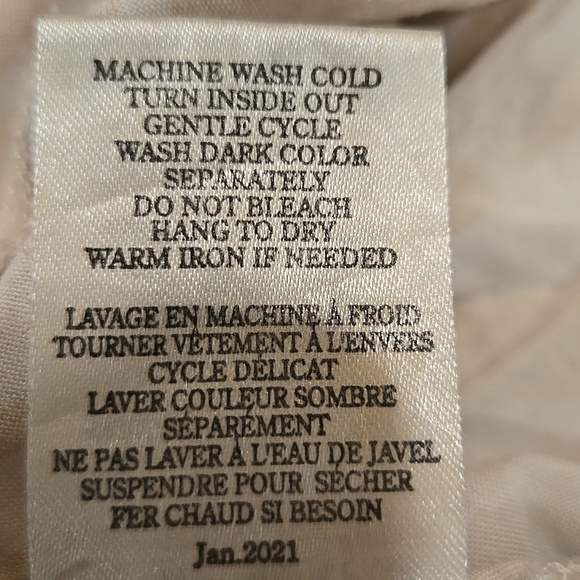 Z SUPPLY LIDO MAXI DRESS PALM LEAF PRINT IN CREAM AND TAN . SIZE X-SMALL. - Picture 7 of 9